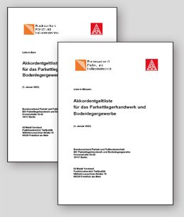 Akkordentgeltliste Euro/Minuten
