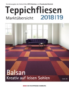 Teppichfliesen Marktübersicht 2018/19 Teppichfliesen Marktübersicht 2018/19