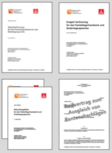 Tarifverträge des Parkettlegerhandwerks und Bodenlegergewerbes